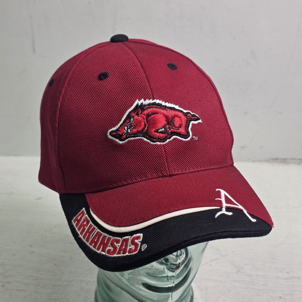Vintage Twins Enterprise Arkansas Razorbacks Snapback Hat Cap Embroidered NWOT